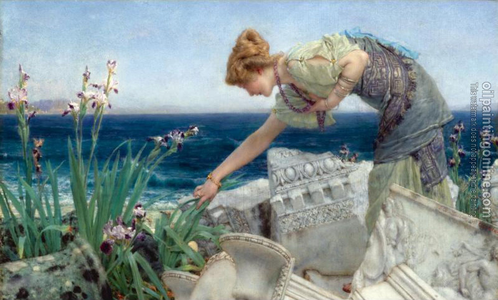 Alma-Tadema, Sir Lawrence - Among the Ruins